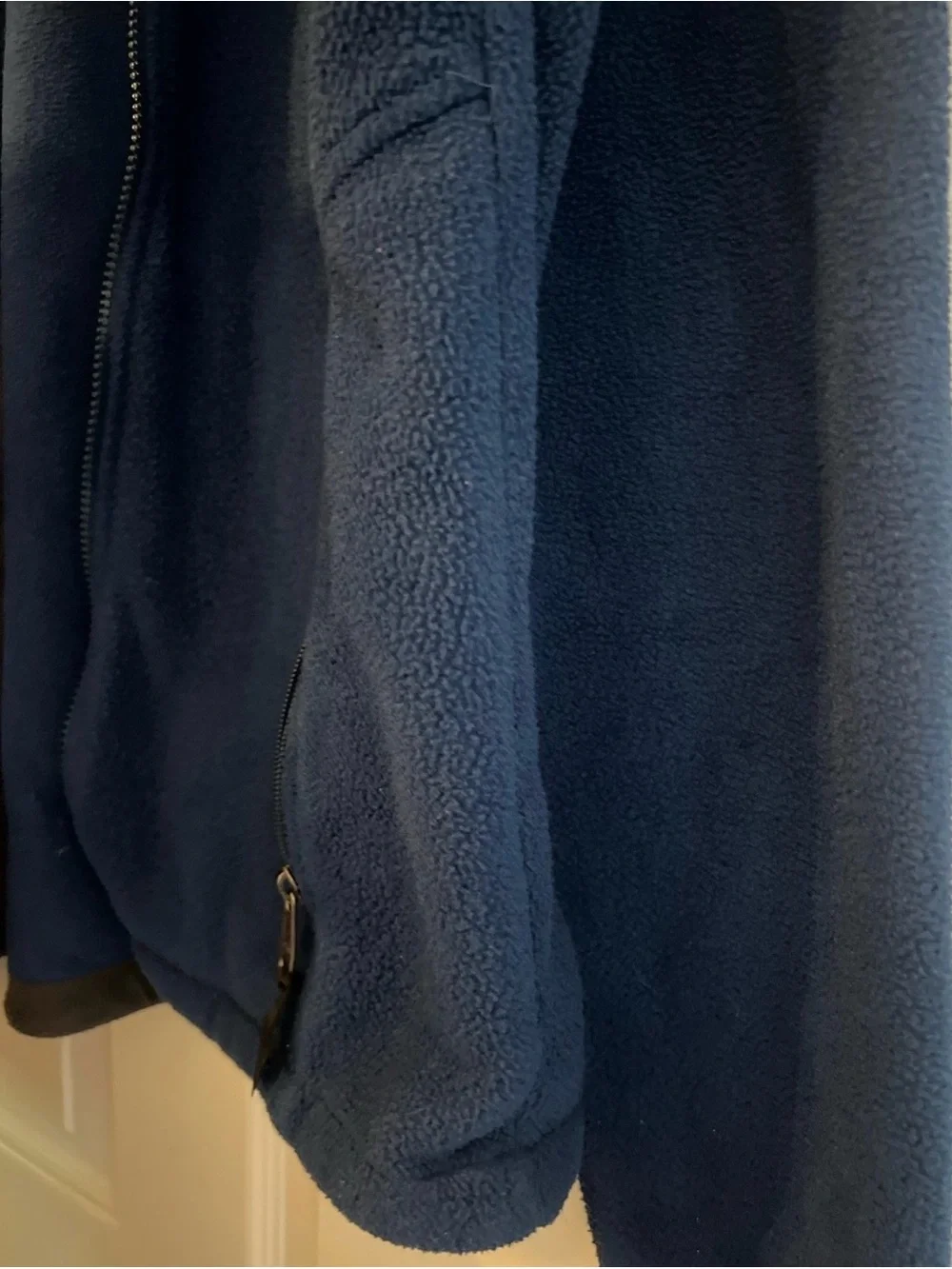 The North Face Men’s Deep Blue Full-Zip Fleece Jacket